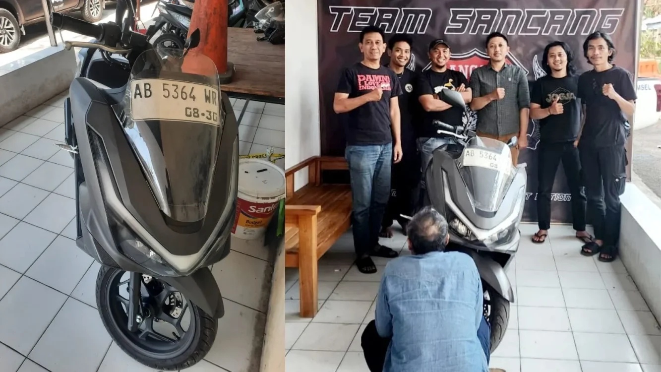 Polisi Tangkap Terduga Pencuri Honda PCX di Garut, Motor Petani Bantul Kembali Diamankan