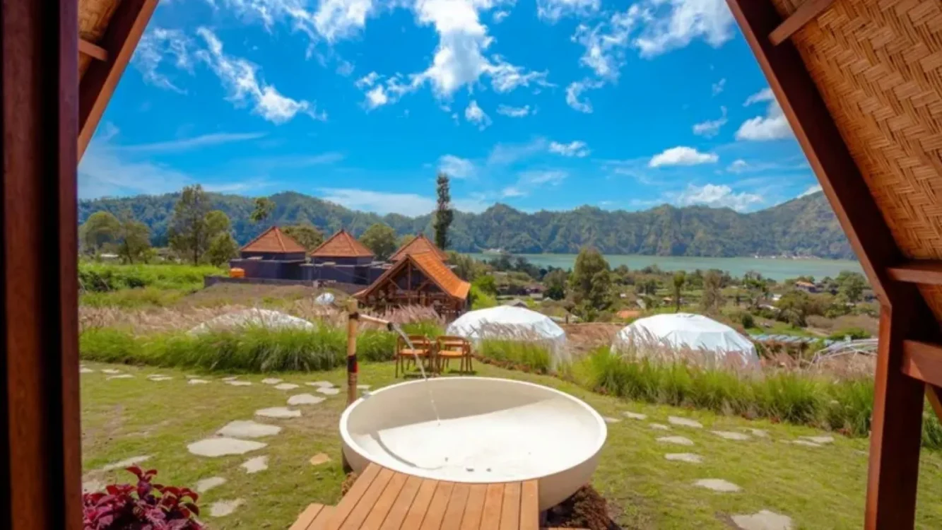Segara Camp Kintamani, Tempat Menginap Bernuansa Alam dengan View Danau Batur