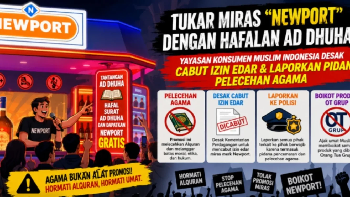 YKMI Serukan Boikot Produk OT Group Buntut Newport Viral Challenge