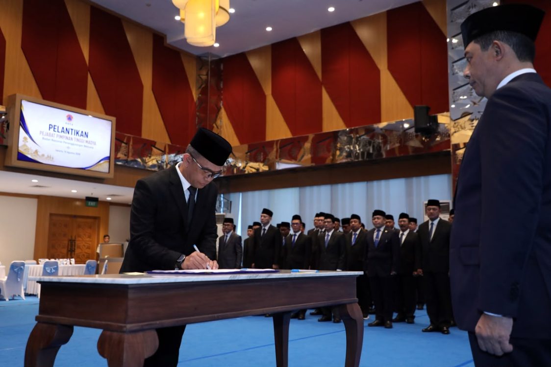 Abdul Muhari Resmi Jabat Deputi Bidang Pencegahan BNPB