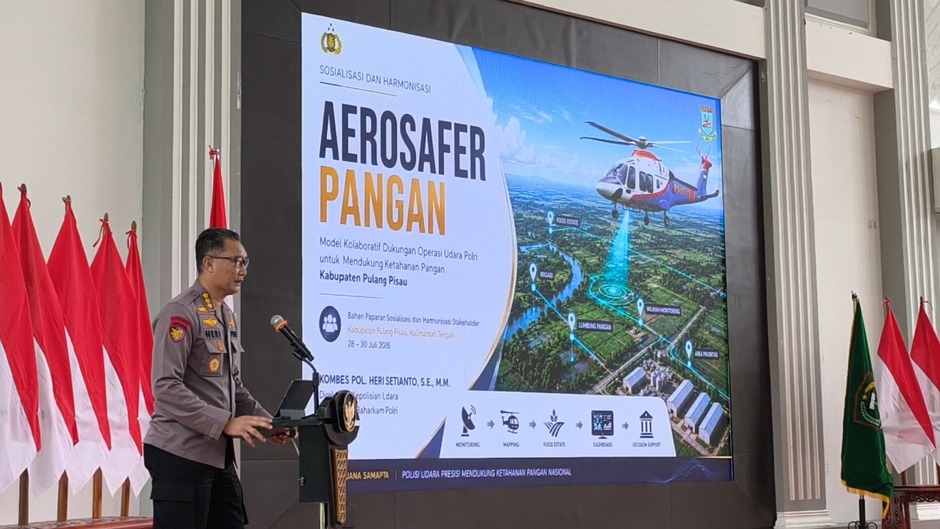 AEROSAFER Pangan, Inovasi Dukungan Udara Polri untuk Memperkuat Ketahanan Pangan Nasional