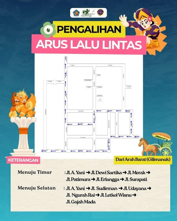 Antisipasi Kepadatan Saat Bulefest 2026, Sejumlah Arus Lalu Lintas Akan Dialihkan