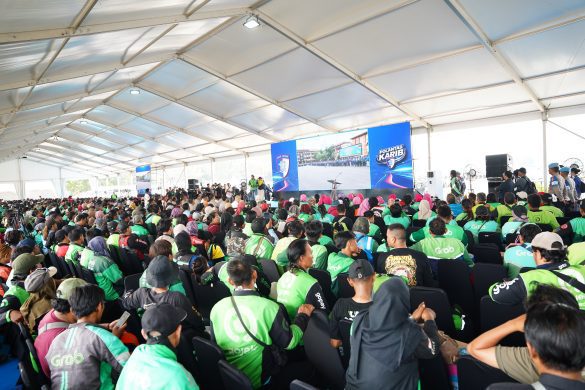 Antusias 10 ribu Ojol Ikuti Gebyar Keselamatan Korlantas Polri, Ada Pelatihan Pertolongan Darurat hingga Safety Riding