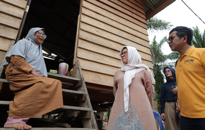 Bangkit dari Bencana, Solidaritas UGM dan Kagama Bangun Asa di Kampung Sekumur