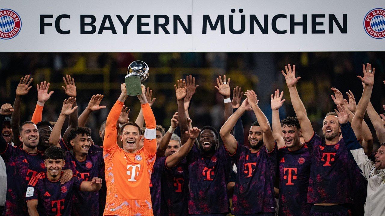 Bayern Munchen Juarai DFL Super Cup Kalahkan Dortmund 2-1