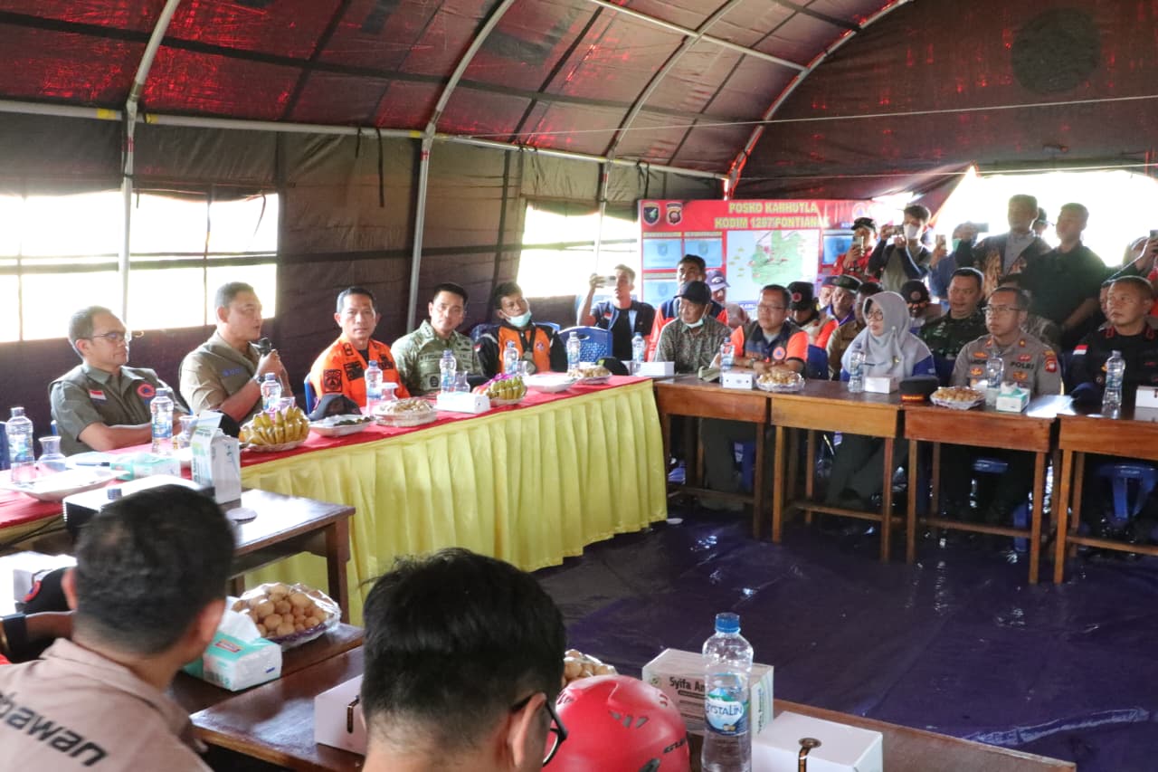 Berdialog Dengan Warga, BNPB Mengimbau Jangan Bakar Lahan