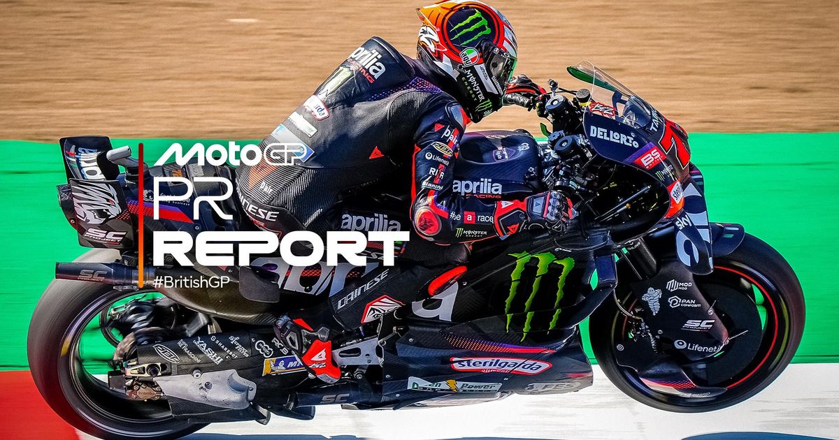 Bezzecchi annihilates Silverstone lap record for P1 on Friday