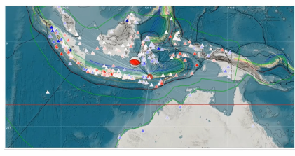 : Peta Lokasi Gempa (InfoBMKG)