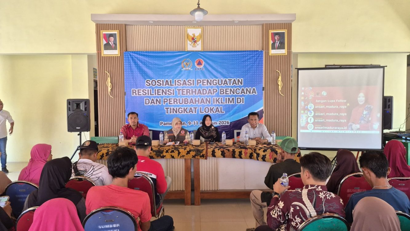 BNPB Berkolaborasi dengan Komisi VIII DPR RI dalam Sosialisasi Penguatan Resiliensi Terhadap Bencana dan Perubahan Iklim di Tingkat Lokal