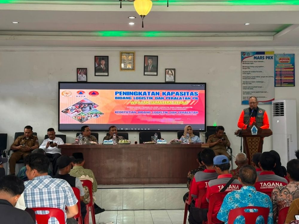 BNPB dan Komisi VIII DPR RI Perkuat Kesiapsiagaan dan Pengelolaan Logistik Bencana di Deli Serdang