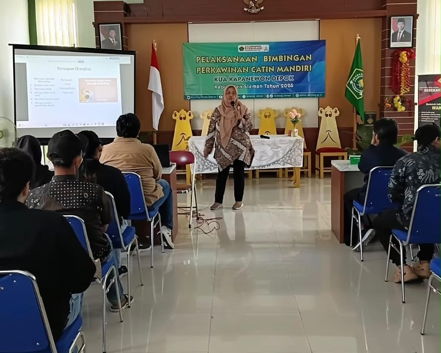 : Kesiapan fisik, mental, dan kesehatan reproduksi sejak sebelum menikah merupakan fondasi utama dalam melahirkan generasi berkualitas serta mencegah risiko stunting. BP4 KUA Depok membekali para calon pengantin, Rabu (12/8/2026).