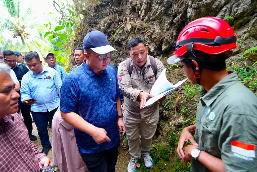 : Badan Riset dan Inovasi Nasional (BRIN) mempercepat pengembangan riset ketahanan air melalui kajian sungai bawah tanah di Kabupaten Kebumen, Jawa Tengah, Minggu (2/8/2026). (Foto: Dok BRIN)