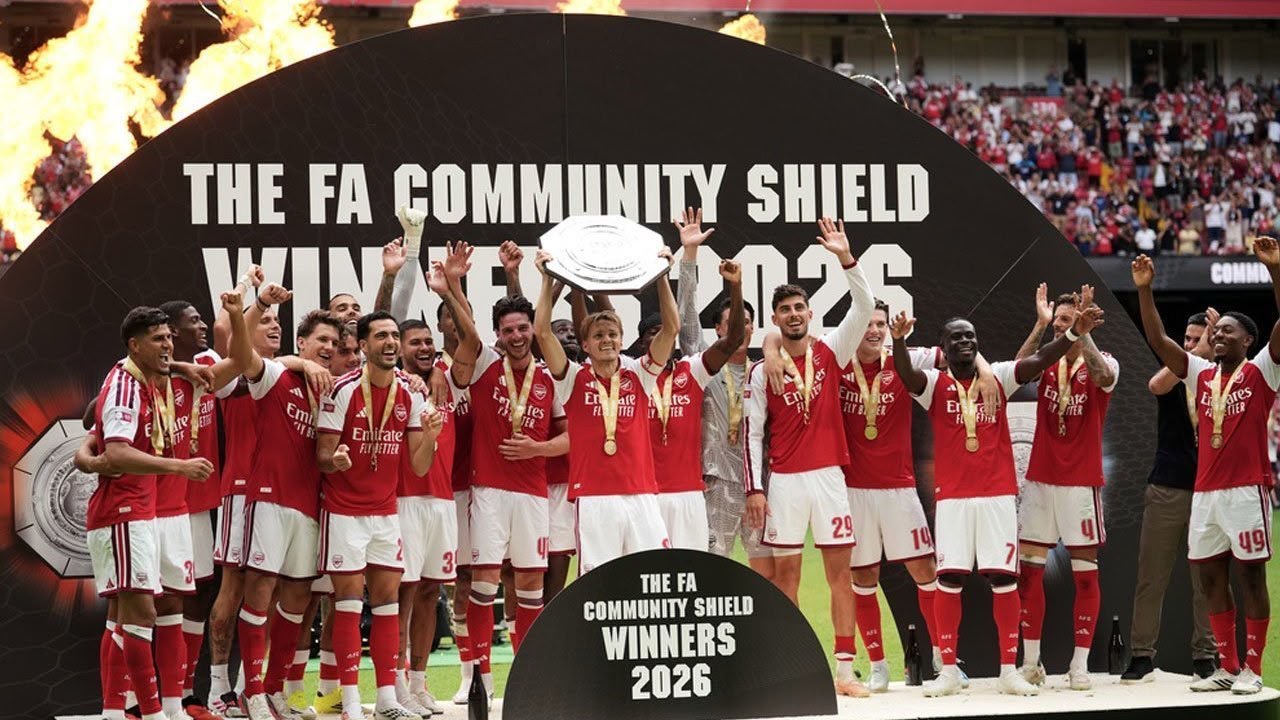 Bungkam Manchester City, Arsenal Juara Community Shield 2026