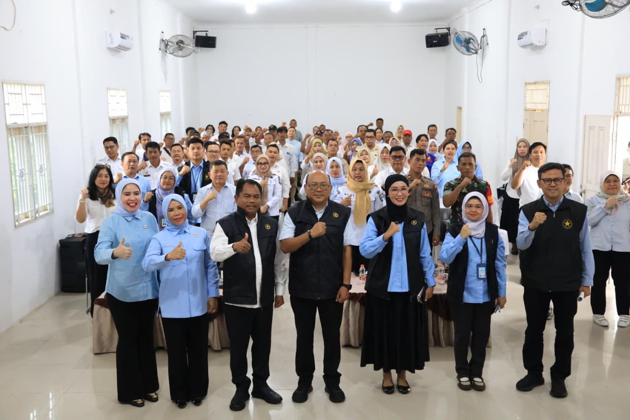: Kunjungan lapangan Program Percepatan Penurunan Stunting Sekretariat Wakil Presiden (Setwapres) RI bersama Tim Percepatan Penurunan Stunting (TP2S) di Posyandu Cempaka, Desa Melati, Kecamatan Perbaungan, Rabu (26/8/2026)/ MC Sergai.