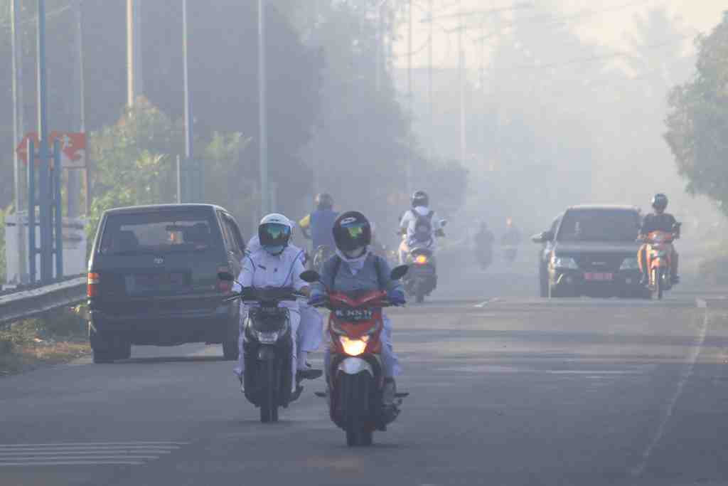 : Ilustrasi: Kabut asap/ (Istimewa/ MC Siak)