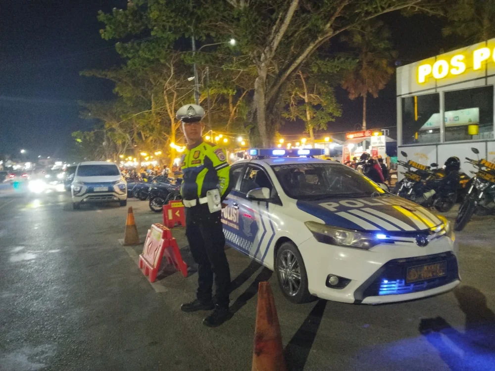 Cegah Balap Liar, Satlantas Polresta Bulungan Gelar Patroli Malam Hari