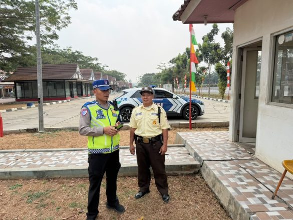 Cegah Gangguan Kriminalitas, PJR Induk Cipularang Gandeng Security Cek Rest Area KM 72B
