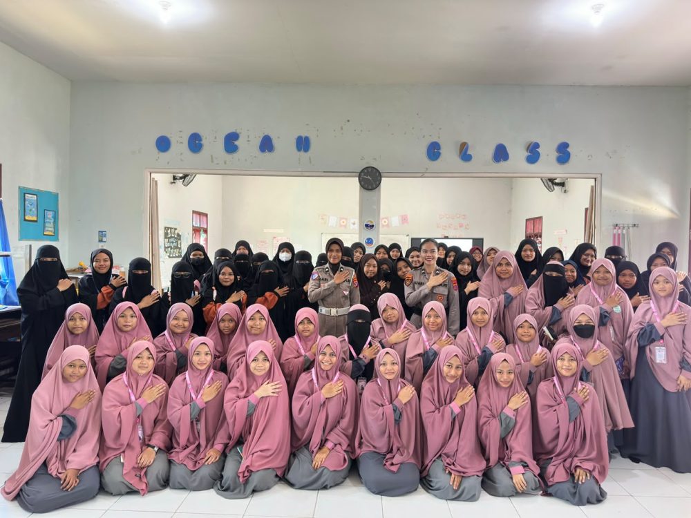Cegah Pelanggaran Sejak Dini, Satlantas Berau Edukasi Keselamatan Lalu Lintas di Sekolah