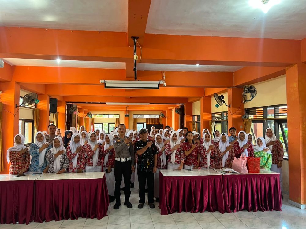 Ciptakan Budaya Tertib Berlalu Lintas, Satlantas Polres Wonogiri Edukasi Pelajar SMK