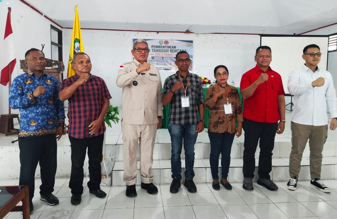 : Kegiatan Pembentukan Desa Tangguh Bencana di Ohoi Ohoiel, Kecamatan Kei Besar Maluku Tenggara. Foto:Iren
