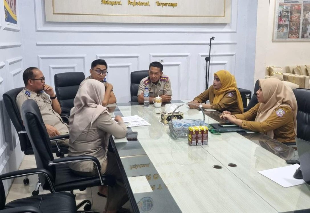: Bidang Pertanahan percepat proses pensertifikatan lahan Balai Latihan Kerja Gorontalo dan juga proses hibah lahan dari Pemerintah Provinsi Gorontalo ke Kementerian Ketenagakerjaan. (foto Yudi)