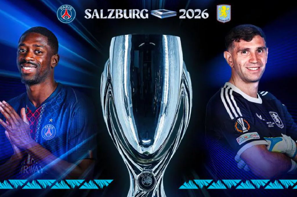 Duel PSG vs Aston Villa Final Piala Super Eropa 2026