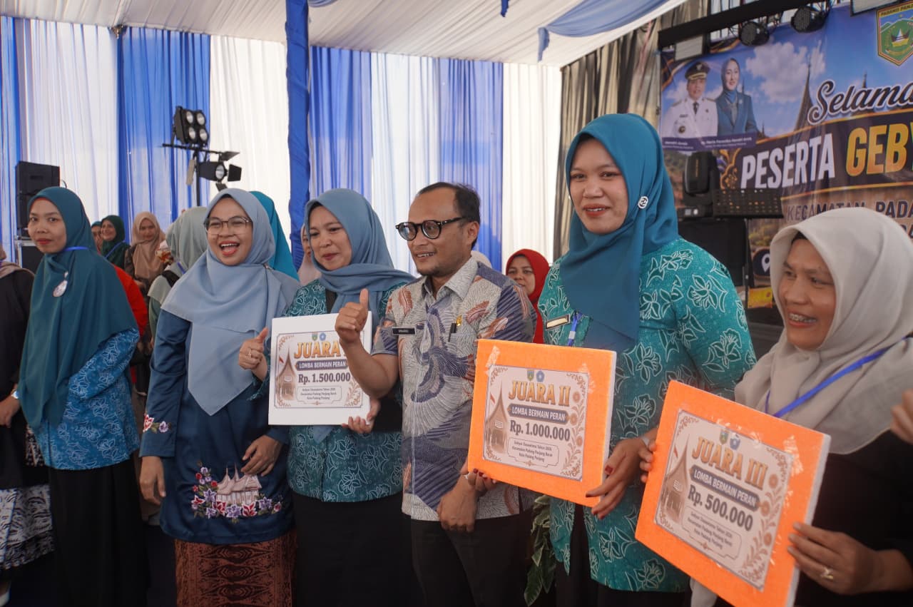 : Gebyar Dasawisma PPB, 200 Kader Adu Kreativitas dalam Lima Perlombaan. (foto: MC Padang Panjang)