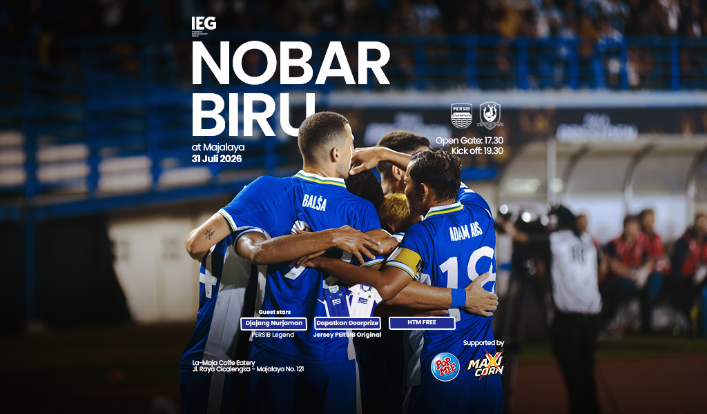 Gratis Nobar Biru Persib Vs Tampines Rovers