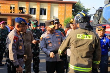 Hadapi Ancaman El Niño, Polda Lampung Perkuat Kesiapsiagaan Nasional Antisipasi Karhutla