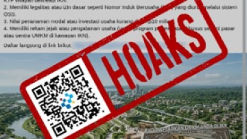 [HOAKS] Link Daftar Lapak UMKM di IKN