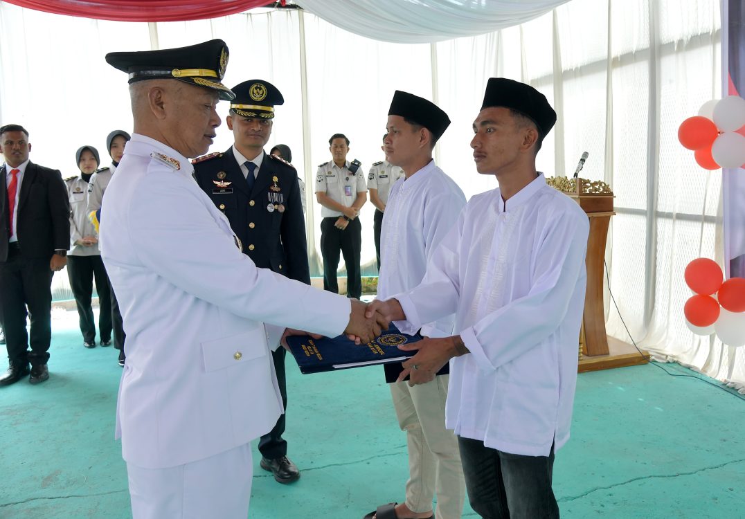 : Sebanyak 144 warga binaan Rumah Tahanan Negara (Rutan) Kelas IIB Bener Meriah menerima Surat Keputusan (SK) Remisi Umum