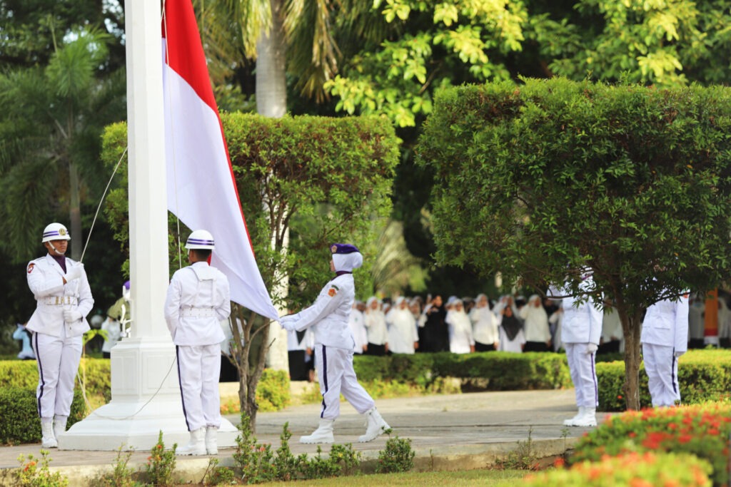 : Peringatan Hari Ulang Tahun ke-81 Kemerdekaan Republik Indonesia di lingkungan Universitas Syiah Kuala (USK)