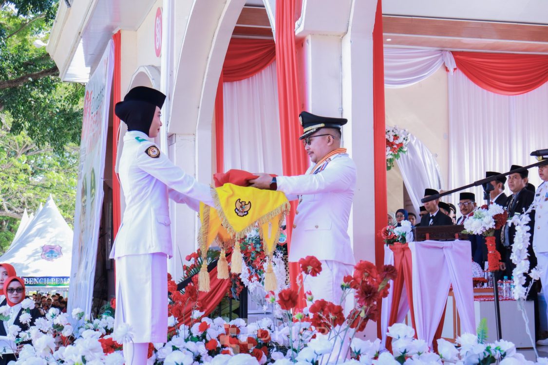 : Upacara Peringatan Hari Kemerdekaan Republik Indonesia yang ke-81 di Kabupaten Banggai