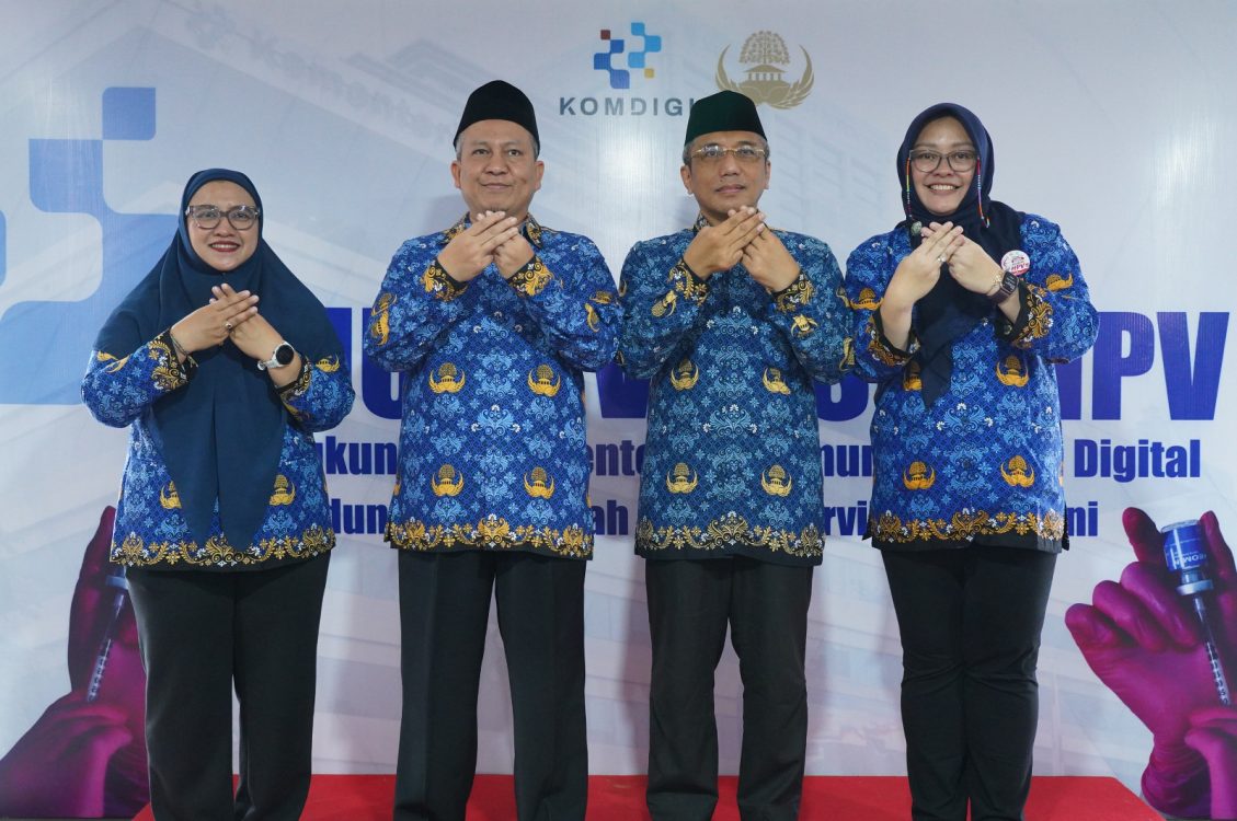 : Dewan Pengurus KORPRI Nasional bersama Kemkomdigi perluas akses perlindungan terhadap kanker serviks sekaligus mendukung target Sejuta Vaksin HPV di 2026. (Foto: Amiriyandi Infopublik/Igid)