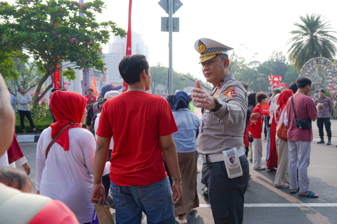 HUT ke-81 RI, Korlantas Polri Kerahkan 2.600 Personel Amankan Arus Lalu Lintas