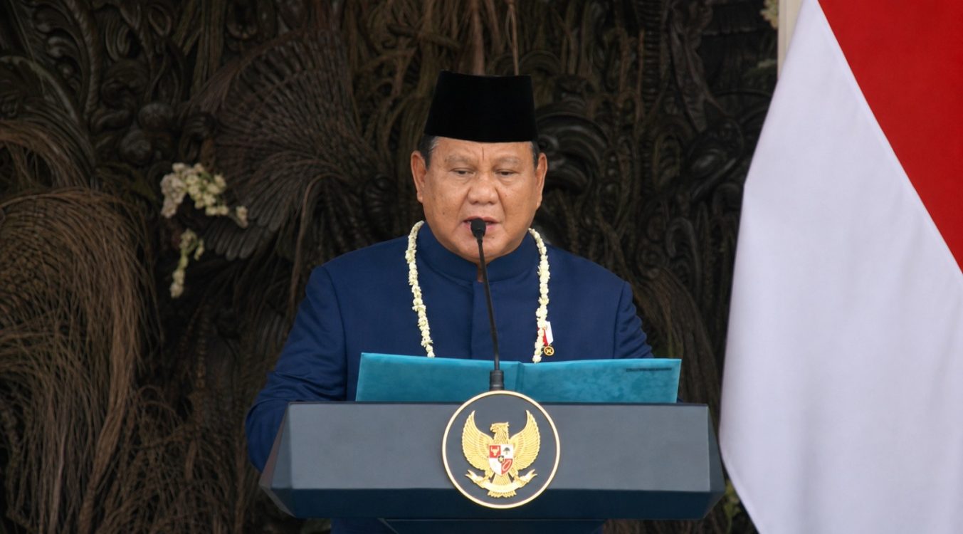 : Presiden Prabowo Subianto saat Upacara Peringatan Detik-Detik Proklamasi Kemerdekaan Republik Indonesia di Istana Merdeka, Jakarta, Senin (17/8/2026). (Tangkapan Layar BPMI Setpres)