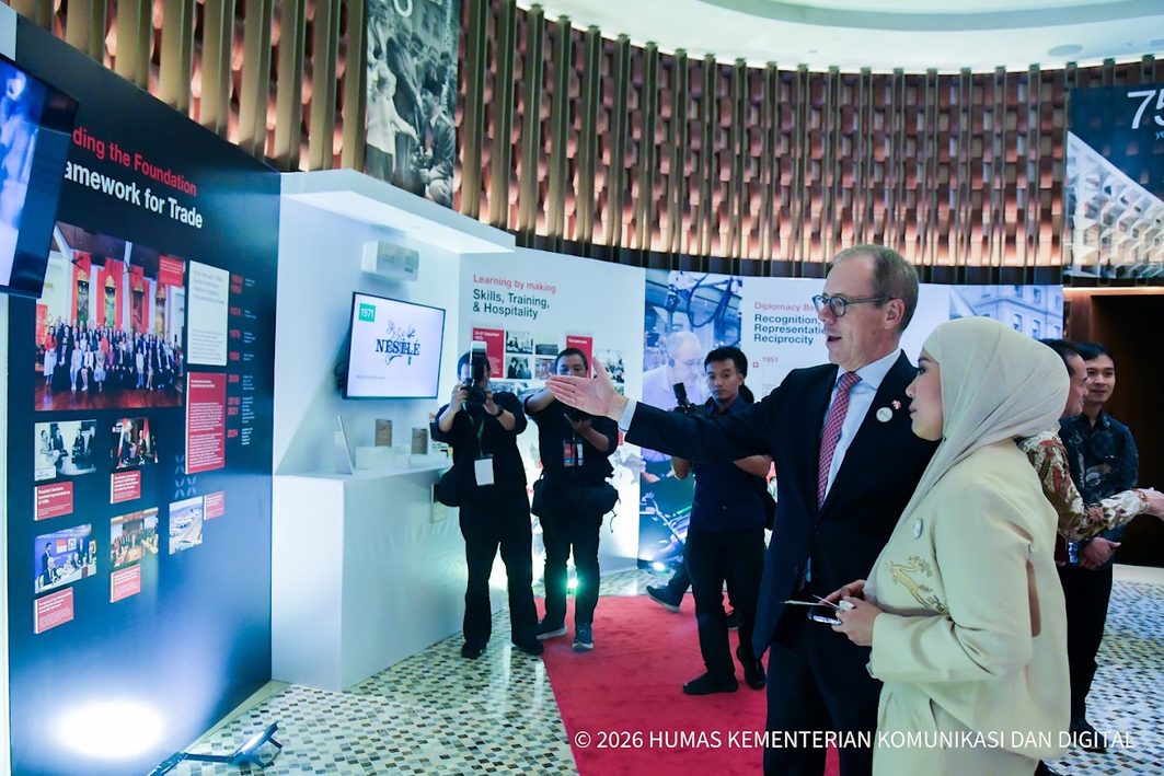 Indonesia dan Swiss Perkuat Kerja Sama Digital di Peringatan 75 Tahun Hubungan Diplomatik
