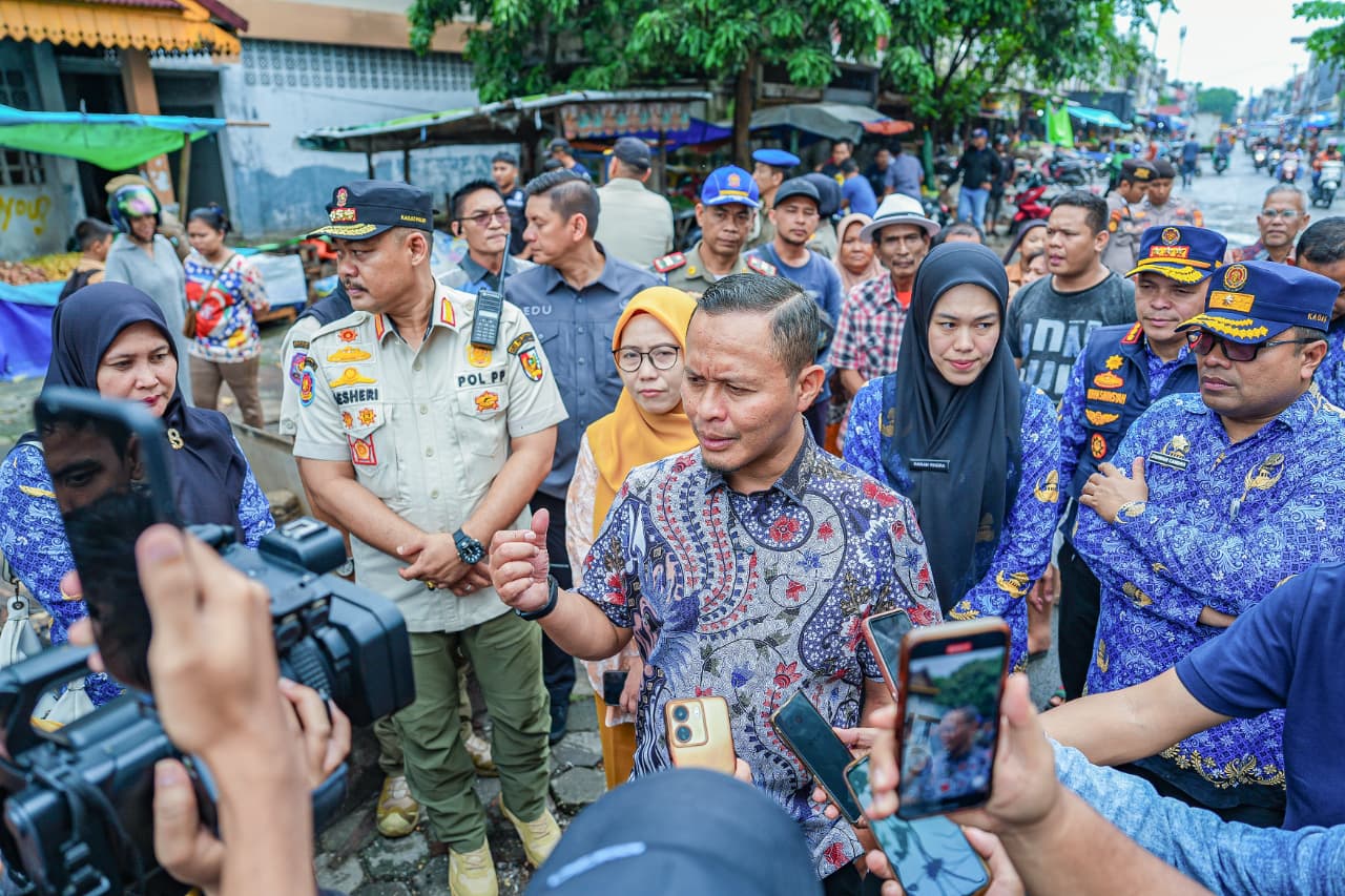 Pemko Pekanbaru Lakukan Penataan Jalan Teratai, Pedagang Dijamin Tetap Berjualan