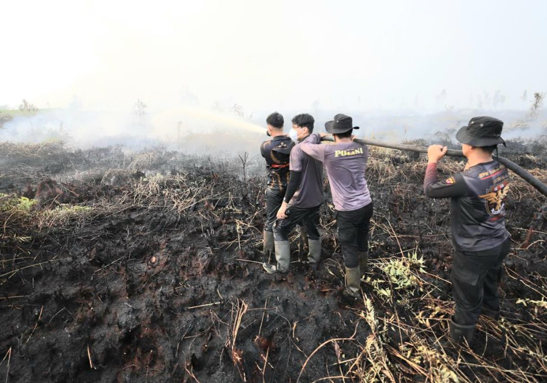 Pemerintah Tingkatkan Upaya Penanganan Karhutla di Kalimantan Tengah