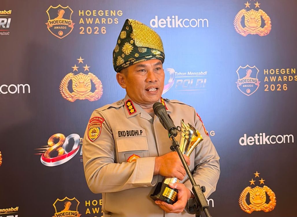 Kombes Pol Eko Budhi Purwono Terima Hoegeng Awards 2026 untuk Dedikasi dalam Green Policing