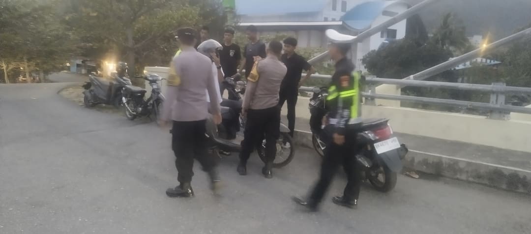 Jaga Kenyamanan Ruang Publik, Satlantas Polres Aceh Selatan Tertibkan Knalpot Brong