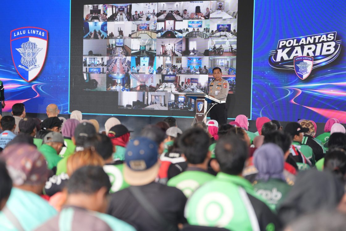 Jelang HUT ke-71 Lalu Lintas Bhayangkara, Kakorlantas Ajak Ribuan Ojol Jadi Pelopor Keselamatan