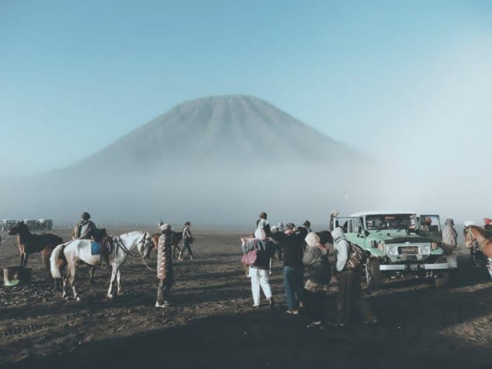 : ilustrasi kawasan gunung Bromo, Jawa Timur. (foto: Humas Kemenhut)