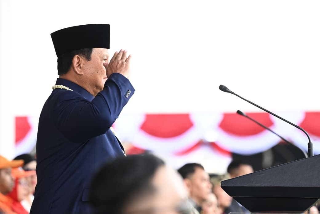 Khidmat dan Penuh Makna, Presiden Prabowo Pimpin Upacara Detik-Detik Proklamasi di Istana Merdeka