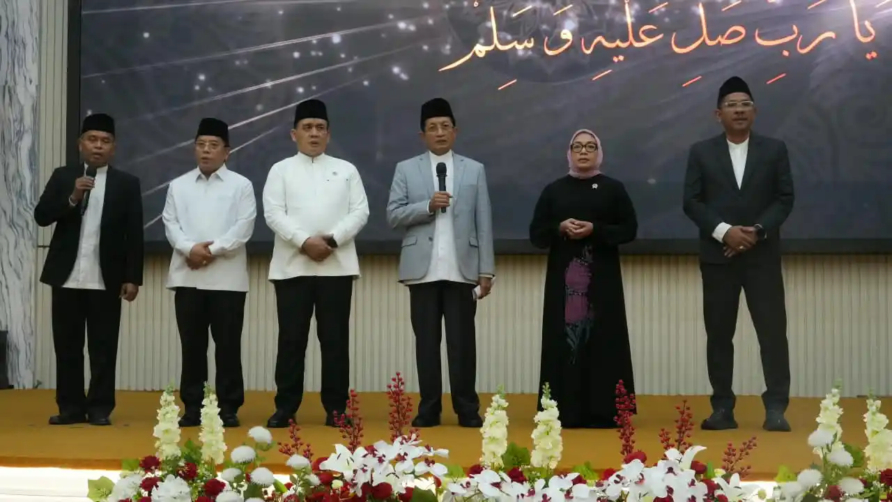 Kick Off Gema Selawat Kebangsaan 1448 H, Menag Ajak Umat Teladani Pesan Ekologis Nabi