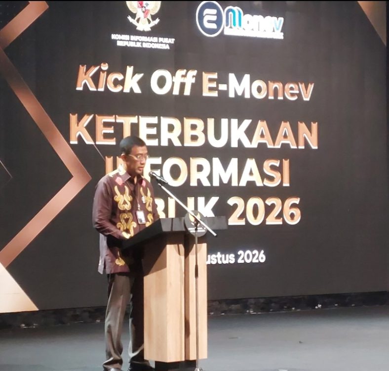 : Sekretaris Komisi Informasi Pusat, M. Zamsani B. Tjenreng, mengatakan Monev Keterbukaan Informasi Publik bukan sekadar proses penilaian terhadap badan publik. (Foto: Wandi/InfoPublik)