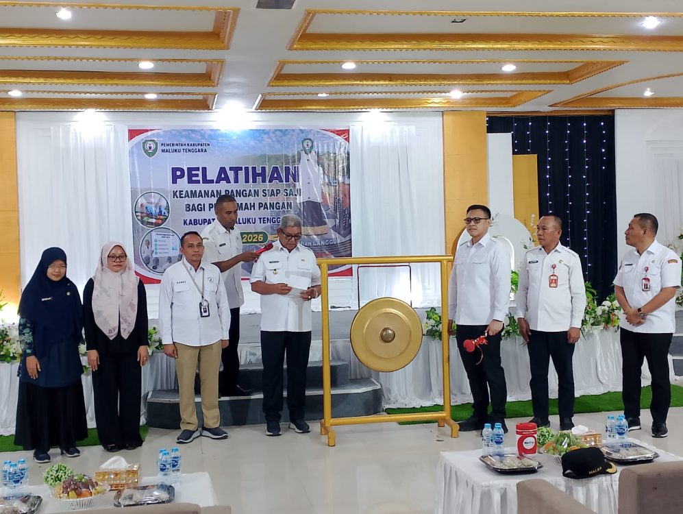 : Pelatihan Keamanan Pangan Siap Saji bagi Penjamah Pangan Tahun 2026 di Maluku Tenggara. Foto: Billy
