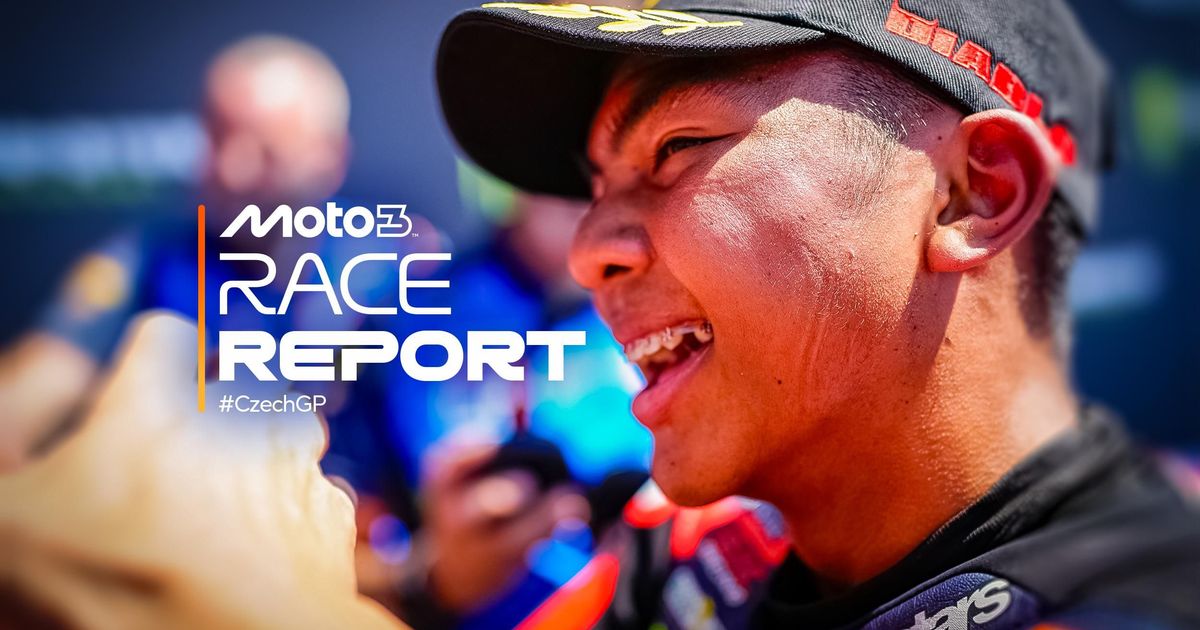 Malaysian masterclass as Danish takes maiden Moto3 victory at Brno