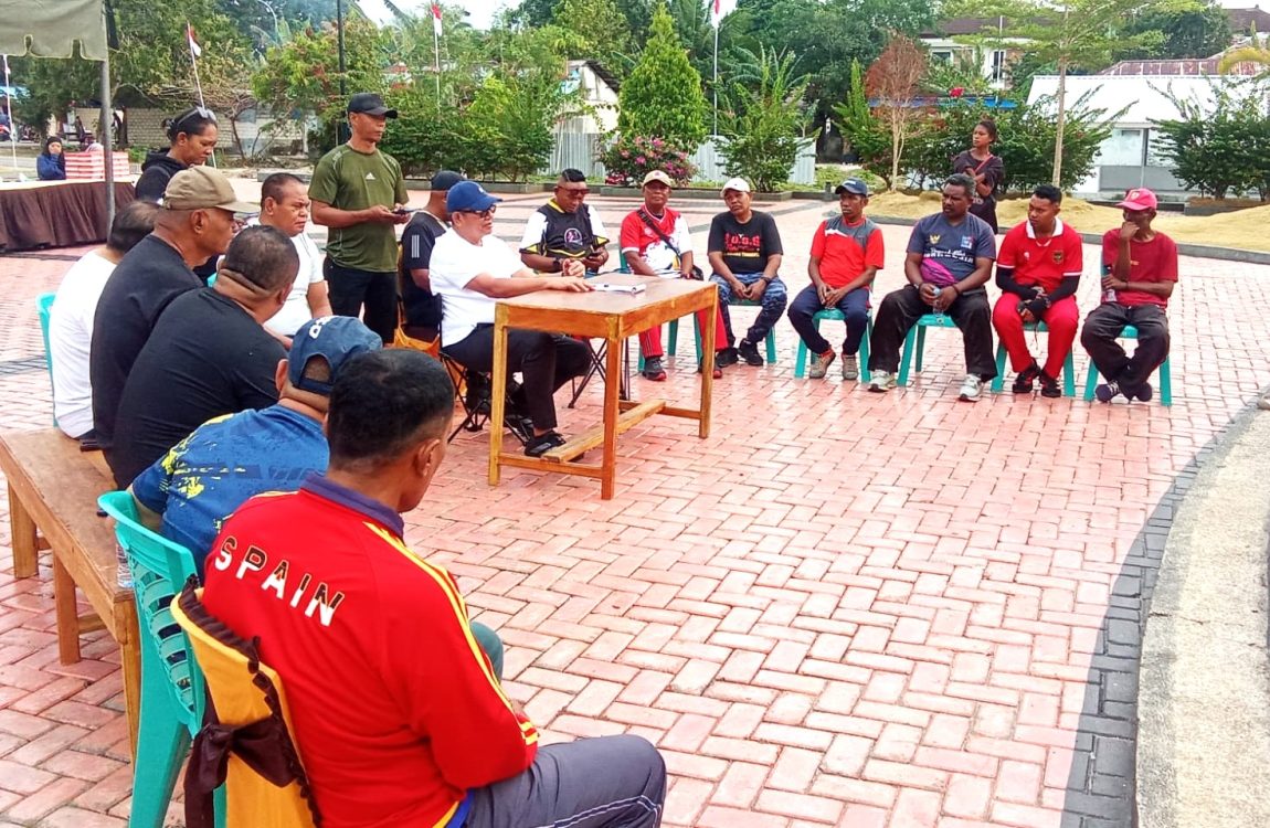 : Bupati Maluku Tenggara menggelar Coffee Morning bersama Pengurus KONI. Foto:Dany