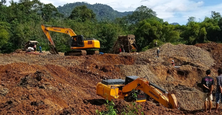 : Ilustrasi tambang rakyat di daerah. (Foto: Dok. Kementerian Energi dan Sumber Daya Mineral)